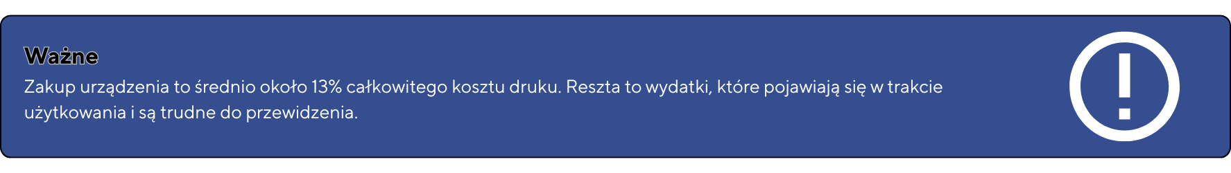 Ukryte koszty zakupu drukarki