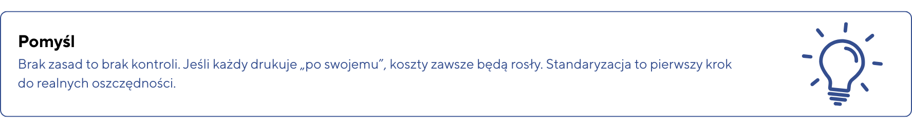 Wazne – Wybor drukarki powinien byc dopasowany do realnego obciazenia miesiecznego a nie tylko ceny urzadzenia. Zbyt slaby sprzet szybko zacznie sie psuc a zbyt mocny wygeneruje niepotrzebne kos  