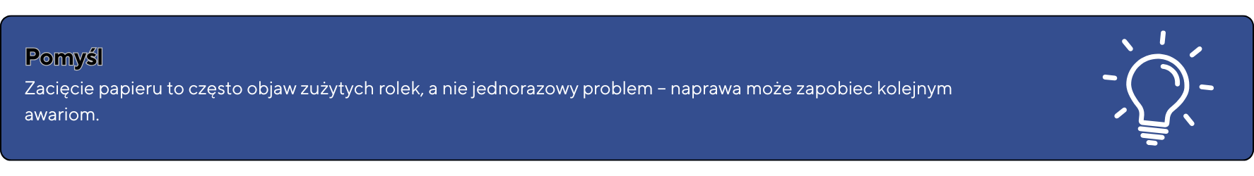 Wazne – Wybor drukarki powinien byc dopasowany do realnego obciazenia miesiecznego a nie tylko ceny urzadzenia. Zbyt slaby sprzet szybko zacznie sie psuc a zbyt mocny wygeneruje niepotrzebne kos 