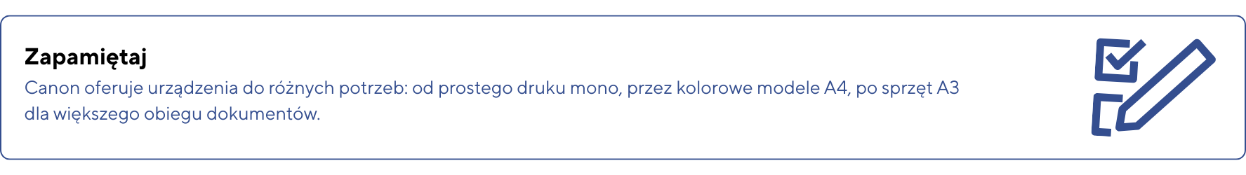 Copy of Wazne – Wybor drukarki powinien byc dopasowany do realnego obciazenia miesiecznego a nie tylko ceny urzadzenia. Zbyt slaby sprzet szybko zacznie sie psuc a zbyt mocny wygeneruje niepotrz 