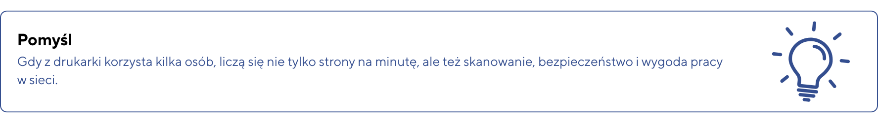 Copy of Wazne – Wybor drukarki powinien byc dopasowany do realnego obciazenia miesiecznego a nie tylko ceny urzadzenia. Zbyt slaby sprzet szybko zacznie sie psuc a zbyt mocny wygeneruje niepotrz 