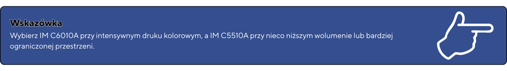 Copy of Wazne – Wybor drukarki powinien byc dopasowany do realnego obciazenia miesiecznego a nie tylko ceny urzadzenia. Zbyt slaby sprzet szybko zacznie sie psuc a zbyt mocny wygeneruje niepotrz 