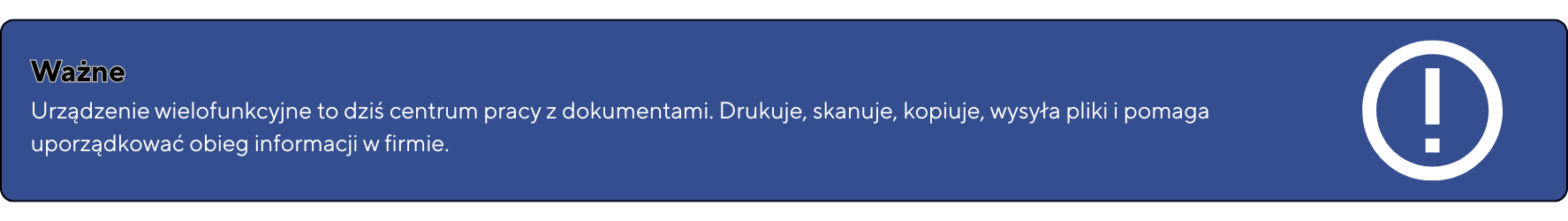 Copy of Wazne – Wybor drukarki powinien byc dopasowany do realnego obciazenia miesiecznego a nie tylko ceny urzadzenia. Zbyt slaby sprzet szybko zacznie sie psuc a zbyt mocny wygeneruje niepotrz 