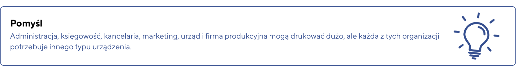 Copy of Wazne – Wybor drukarki powinien byc dopasowany do realnego obciazenia miesiecznego a nie tylko ceny urzadzenia. Zbyt slaby sprzet szybko zacznie sie psuc a zbyt mocny wygeneruje niepotrz 