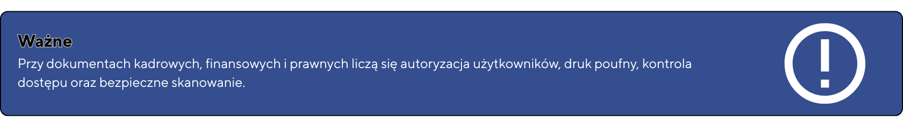 Copy of Wazne – Wybor drukarki powinien byc dopasowany do realnego obciazenia miesiecznego a nie tylko ceny urzadzenia. Zbyt slaby sprzet szybko zacznie sie psuc a zbyt mocny wygeneruje niepotrz 