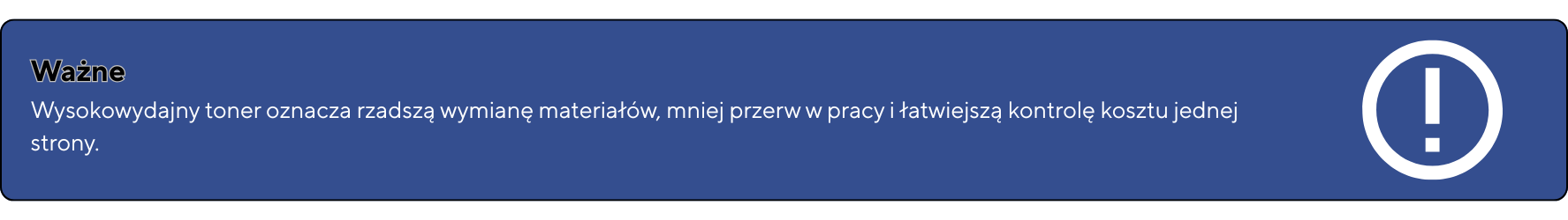 Copy of Wazne – Wybor drukarki powinien byc dopasowany do realnego obciazenia miesiecznego a nie tylko ceny urzadzenia. Zbyt slaby sprzet szybko zacznie sie psuc a zbyt mocny wygeneruje niepotrz 